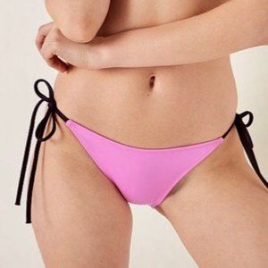 Victoria’s Secret PINK NWT Sz Sm Dual Color Block Swim Bottom